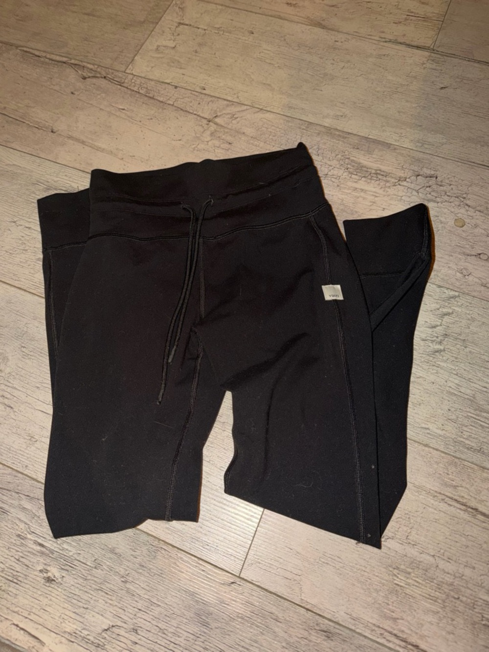VUORI Black Drawstring Lounge Pants
